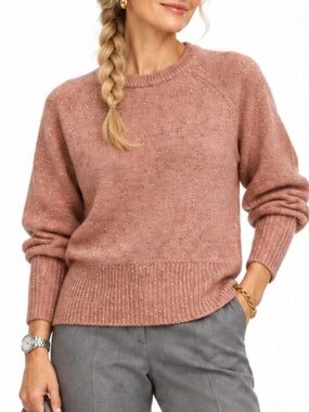 Balletcore-Inspired Blush Color Lauren Conrad Sweater SZ S EUC